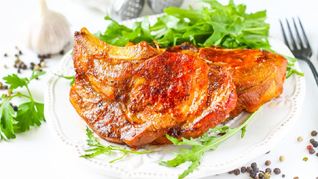 Свиная корейка в фольге в духовке