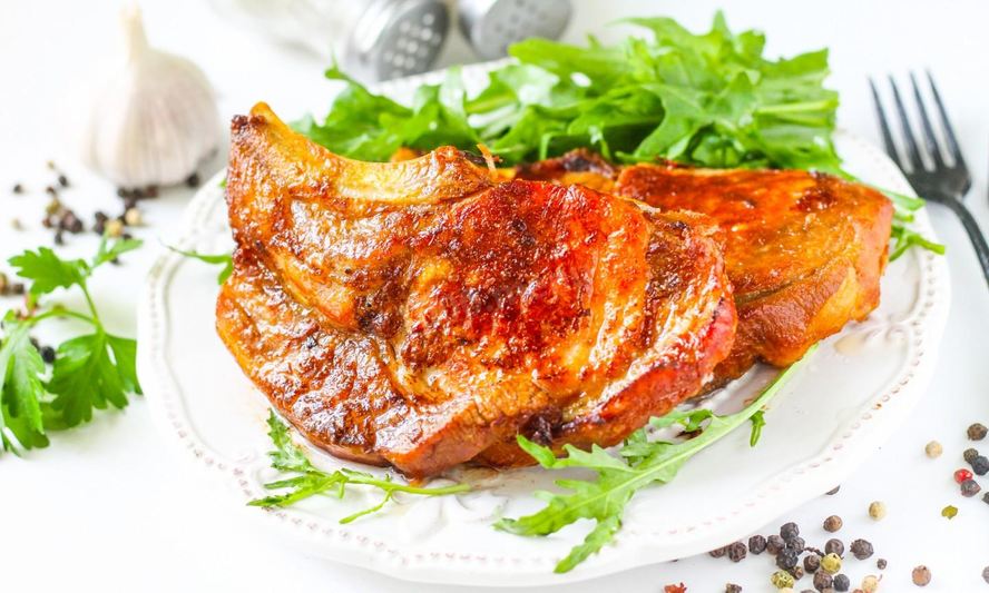 Рецепт свиной корейки в фольге в духовке