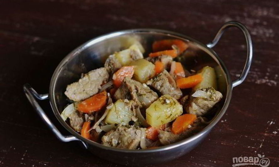 Рецепт свинины с ананасом