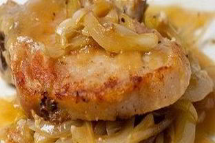 Свинина запеченная с фенхелем в мультиварке