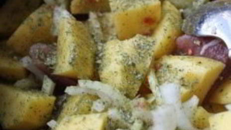 телятина в мультиварке с картошкой