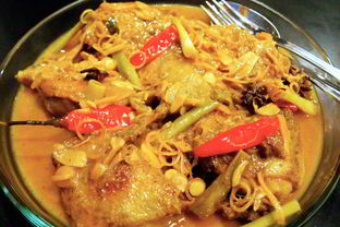 Тушеная утка с апельсинами