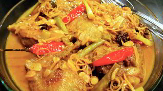 Тушеная утка с апельсинами