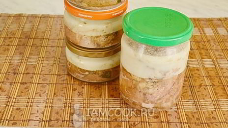 тушенка в духовке в банке