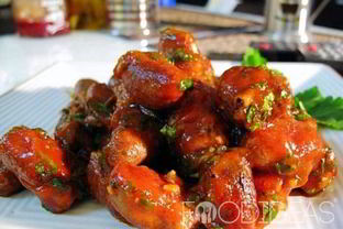 Тушеные куриные сердечки