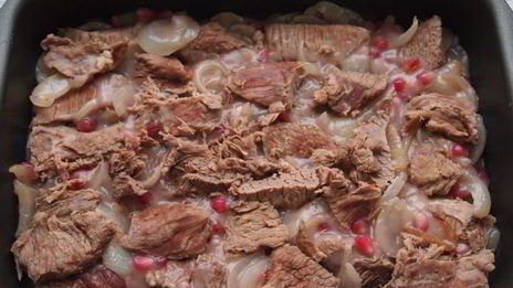 запеченная говядина в соусе