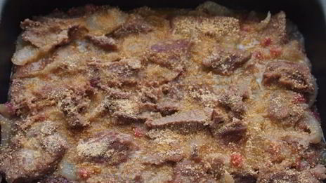 запеченная говядина в соусе