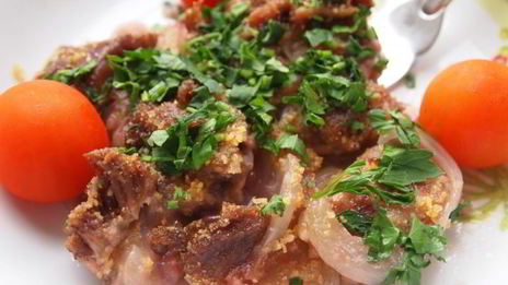 запеченная говядина в соусе