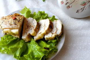 Запеченная куриная грудка с сыром
