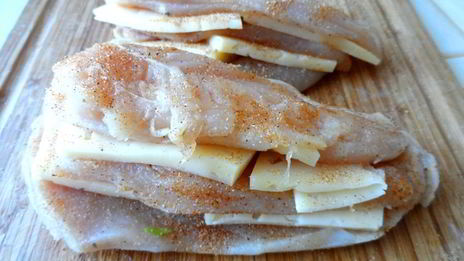 запеченная куриная грудка с сыром