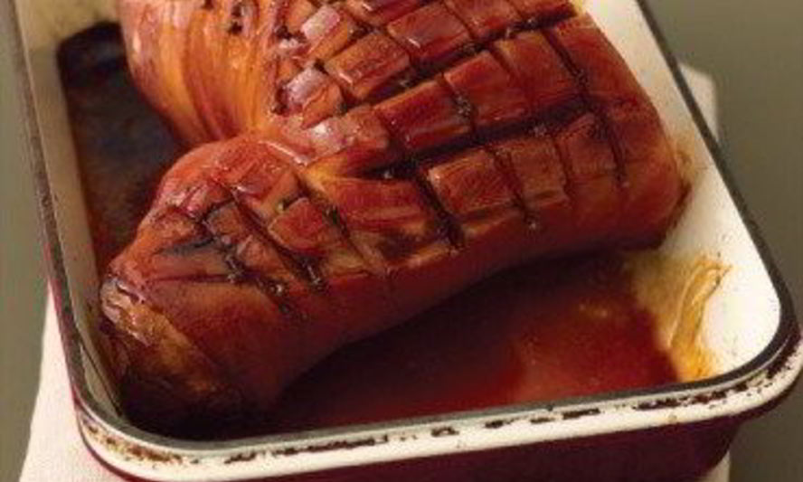 Рецепт запеченной ветчины в коричневом сахаре, кока-коле и бурбоне