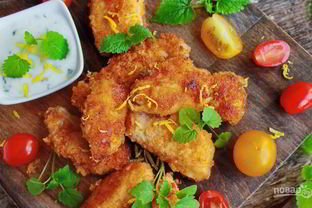 Жареная курица с хрустящей корочкой