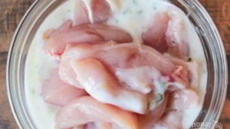 жареная курица с хрустящей корочкой