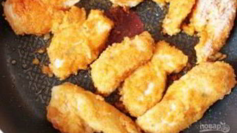 жареная курица с хрустящей корочкой