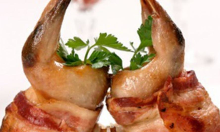 Рецепт жареных перепелов с рисом и грибами