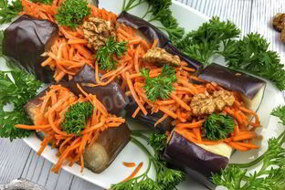 Баклажаны фаршированные по-корейски