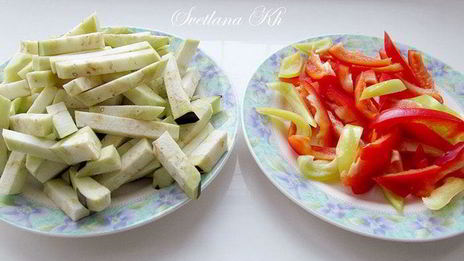 баклажаны с курицей по-пекински