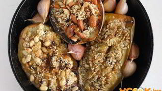 Баклажаны с орехами