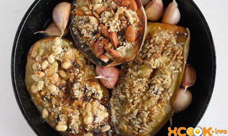 Рецепт баклажанов с орехами