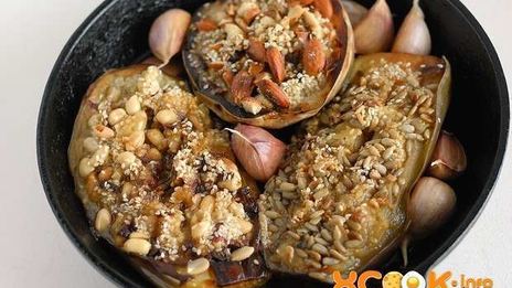 баклажаны с орехами