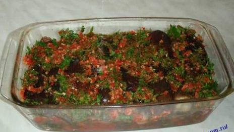 баклажаны соленые по-кавказски