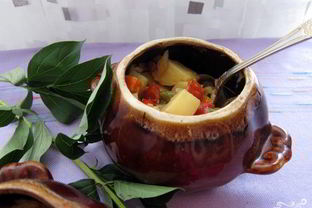 Баклажаны в горшочках