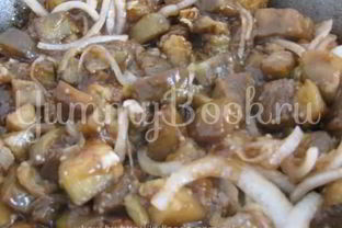 Баклажаны в соевом соусе с имбирем