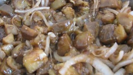 баклажаны в соевом соусе с имбирем