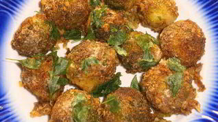 Брюссельская капуста в сливочном соусе