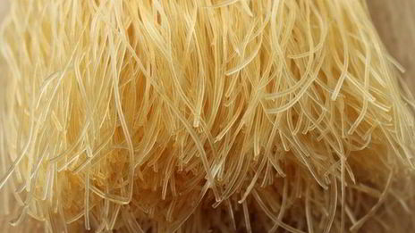 чап-чой с креветками, грибами и стручковой фасолью