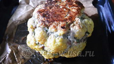 фаршированная цветная капуста