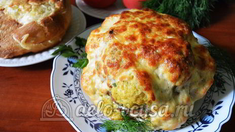 фаршированная цветная капуста