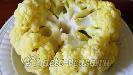 фаршированная цветная капуста