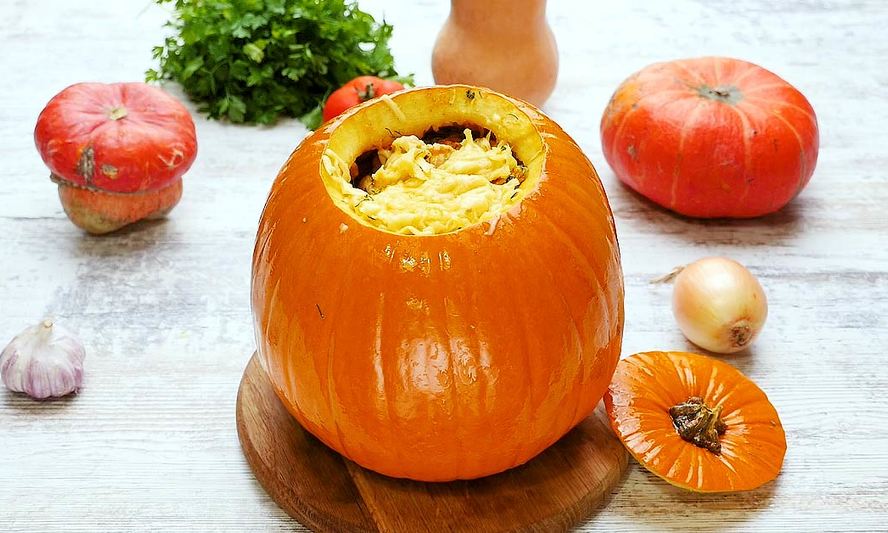 Рецепт фаршированной тыквы