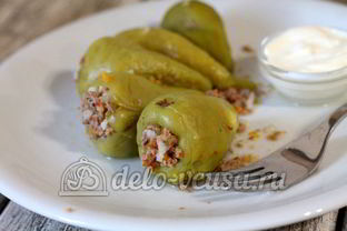 Фаршированный перец с рисом