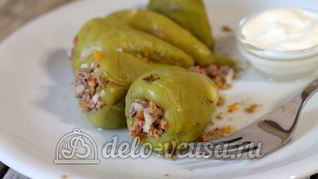 Фаршированный перец с рисом