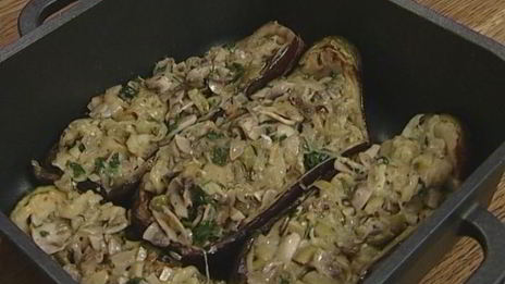 фаршированные баклажаны