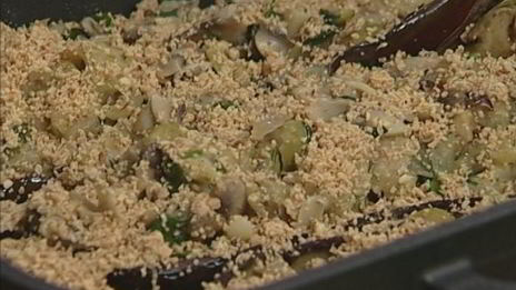 фаршированные баклажаны