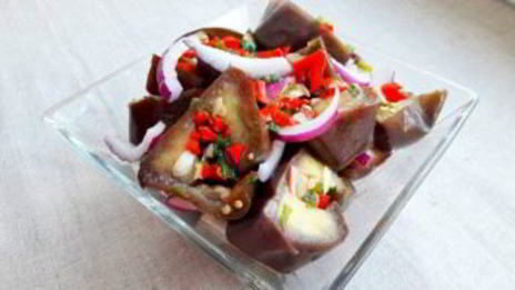 фаршированные маринованные баклажаны