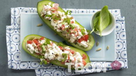 фаршированные огурцы