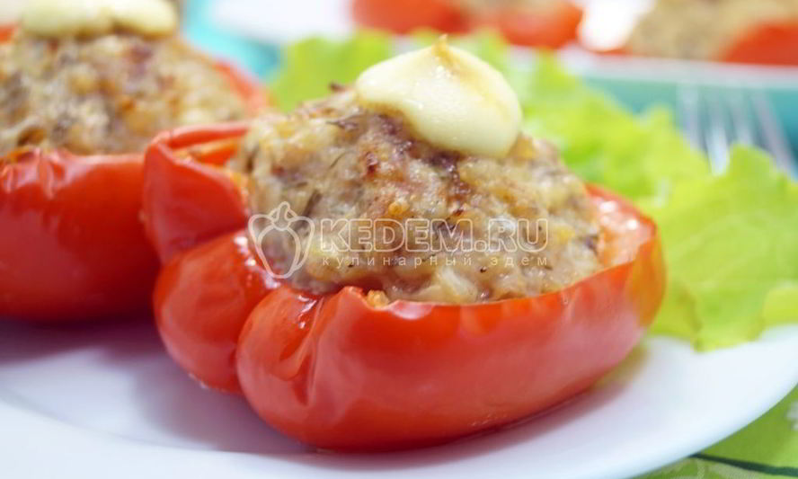 Рецепт фаршированных перцев в духовке