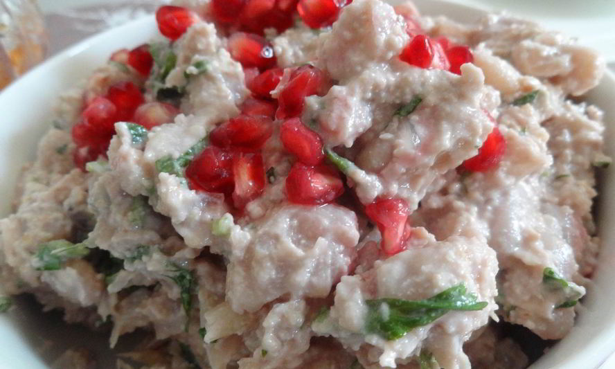 Рецепт фасоли в ореховом соусе бажа