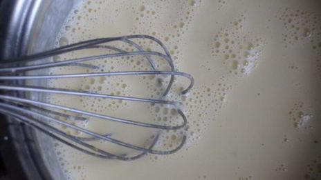 гратен из пасты с фетой и ветчиной