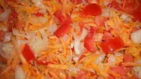 кабачки, фаршированные мясом и рисом