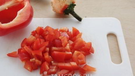 кабачки, фаршированные овощами