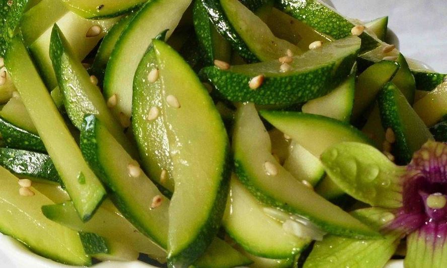 Рецепт кабачков по-азиатски