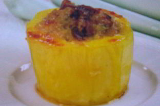 Кабачки по-русски с грибами