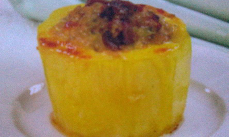 Рецепт кабачков по-русски с грибами