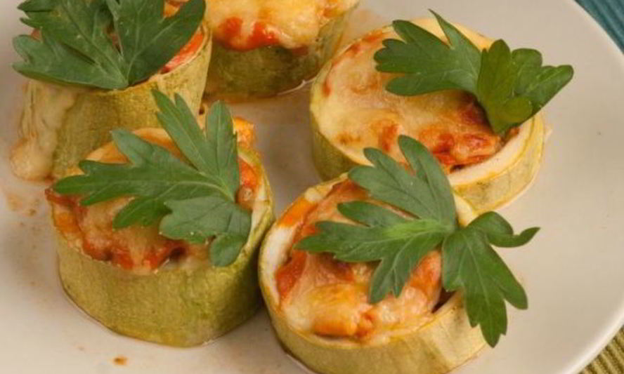 Рецепт кабачков с фаршем в мультиварке