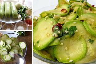 Кабачки в азиатском стиле